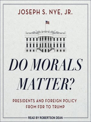 cover image of Do Morals Matter?